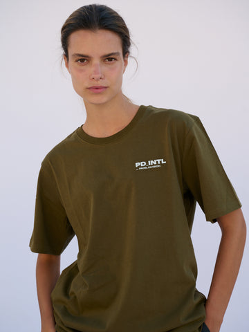 HEAVYWEIGHT COTTON T-SHIRT (MOSS)